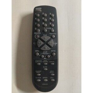 OEM Sansui/Broksonic 076N0EA050 VCR Remote Control - Tested & Works